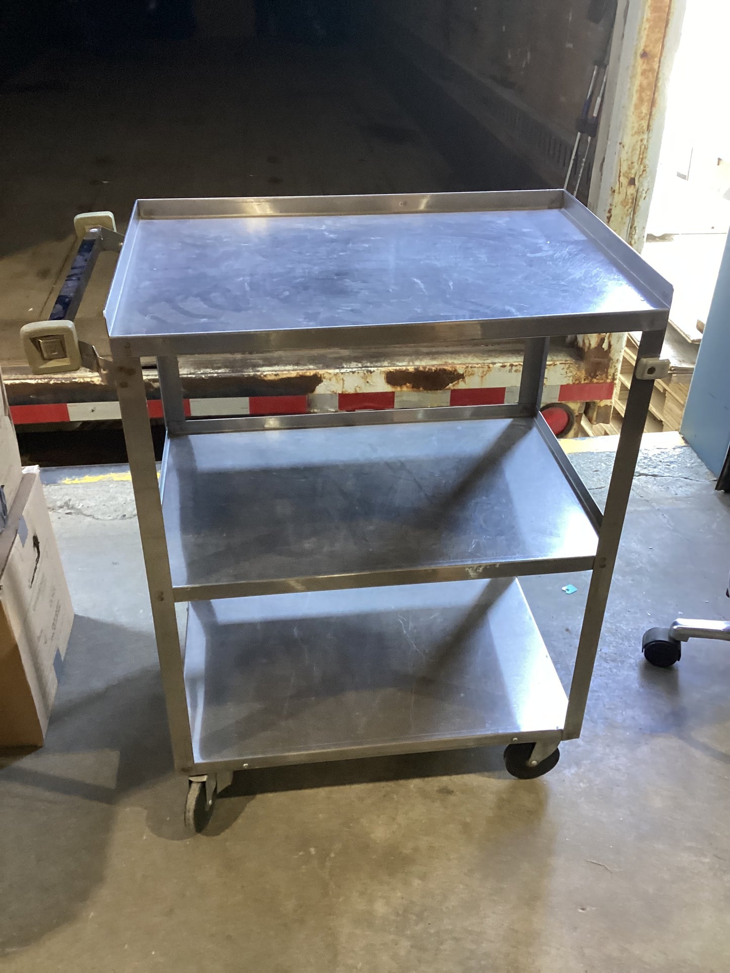 Stainless Steel Rolling Cart
