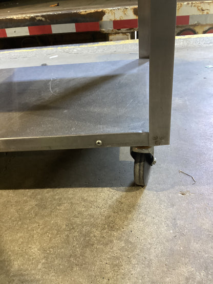 Stainless Steel Rolling Cart