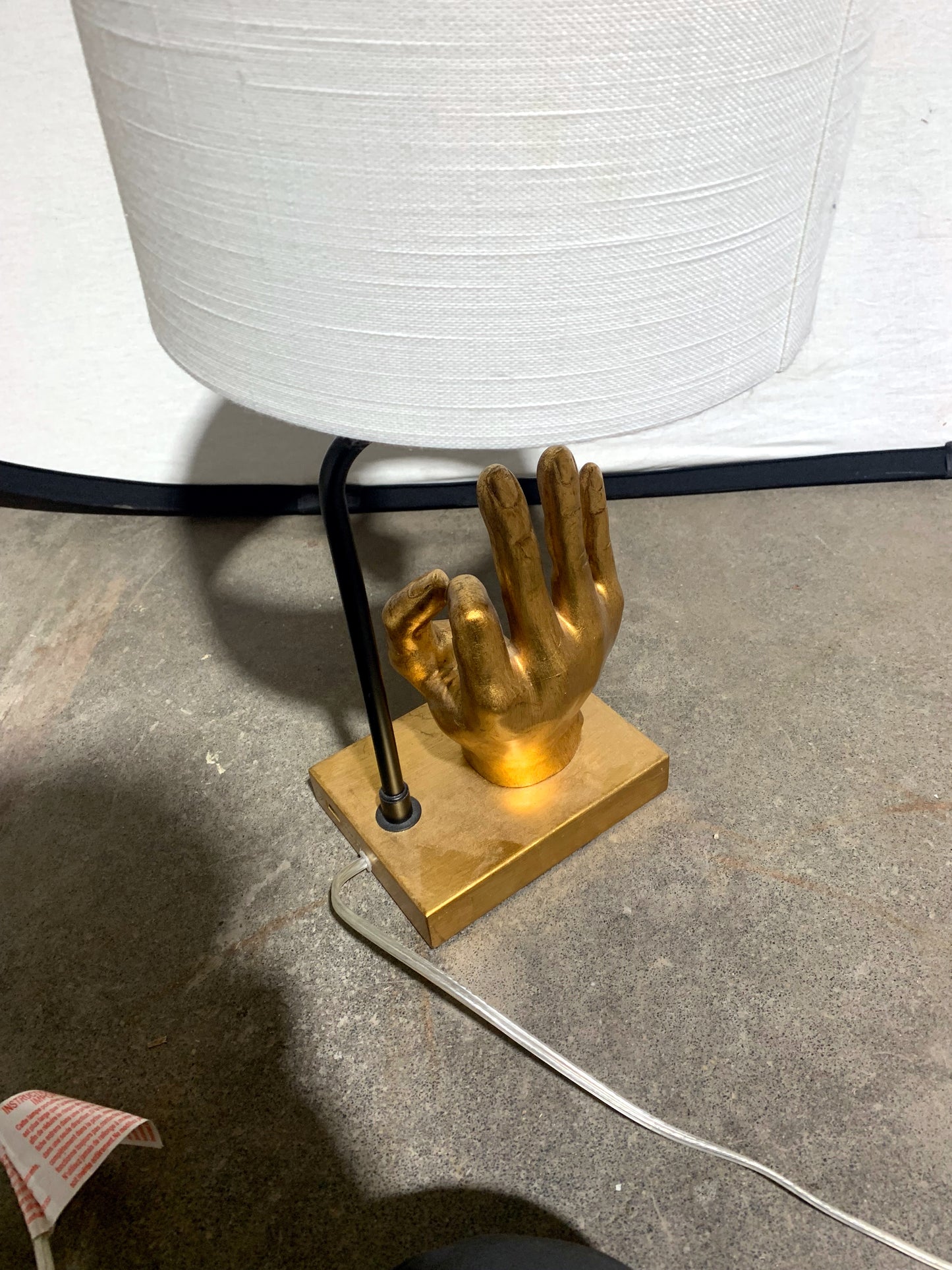 Adesso Hand Table Lamp