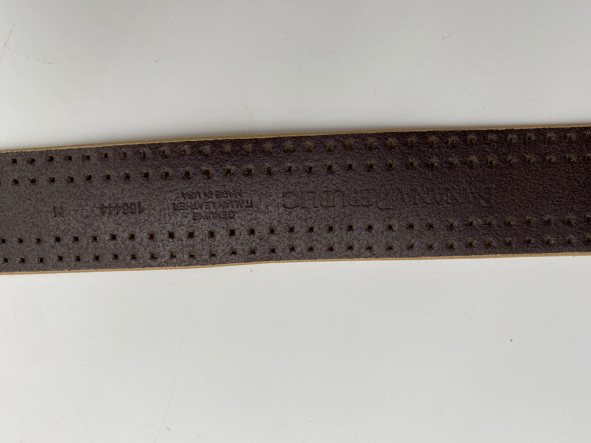 Vintage Leather Belt Lot 4-Pack Banana Republic Red Tan Brown Size Medium