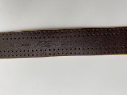 Vintage Leather Belt Lot 4-Pack Banana Republic Red Tan Brown Size Medium