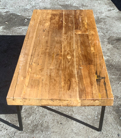 EQ3 Reclaimed Teak Coffee Table