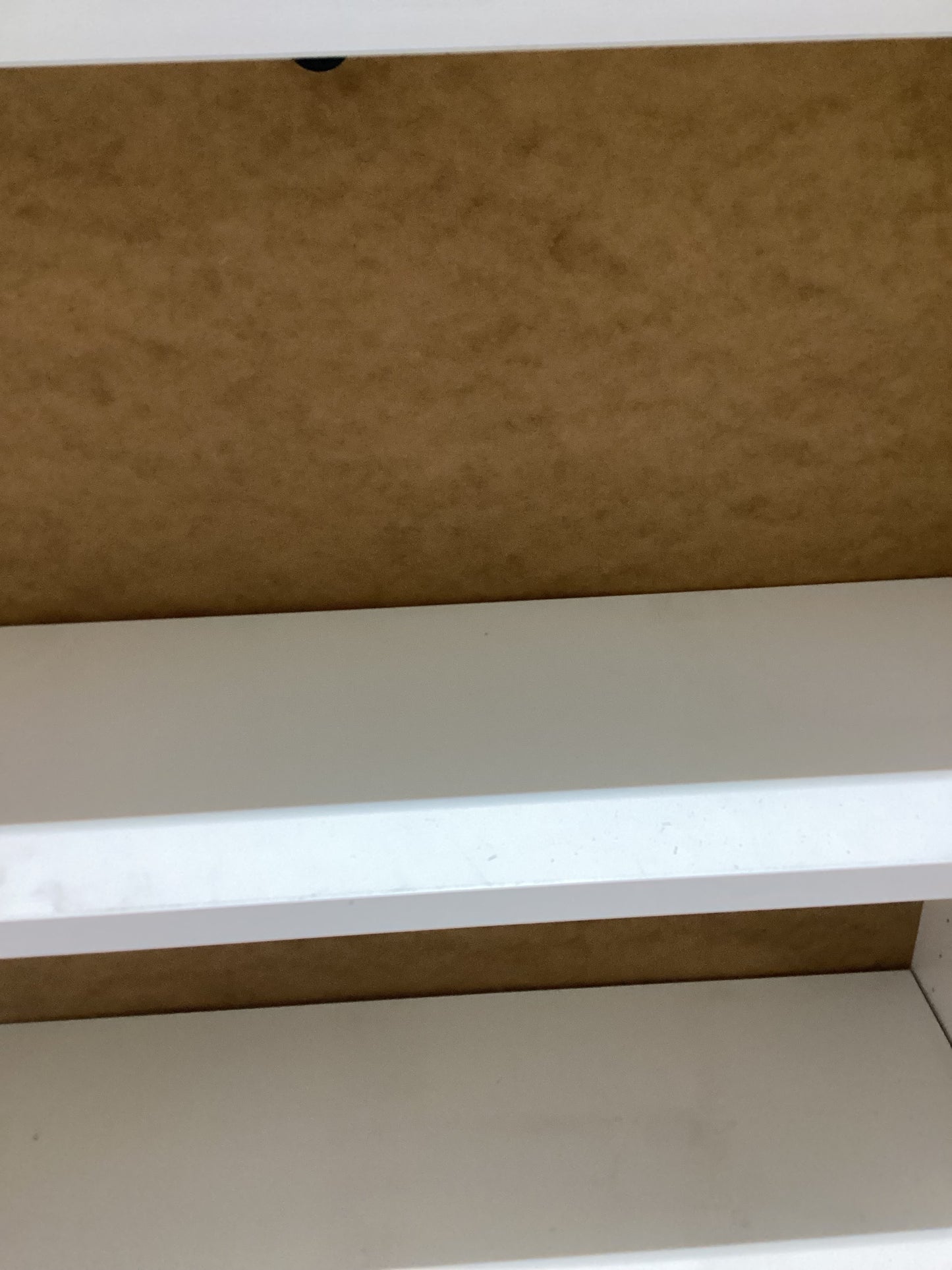 White Bookshelf 31.5x11x42