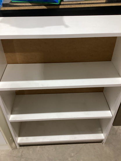 White Bookshelf 31.5x11x42