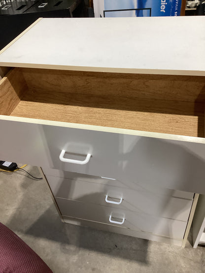 White 5-Drawer Dresser