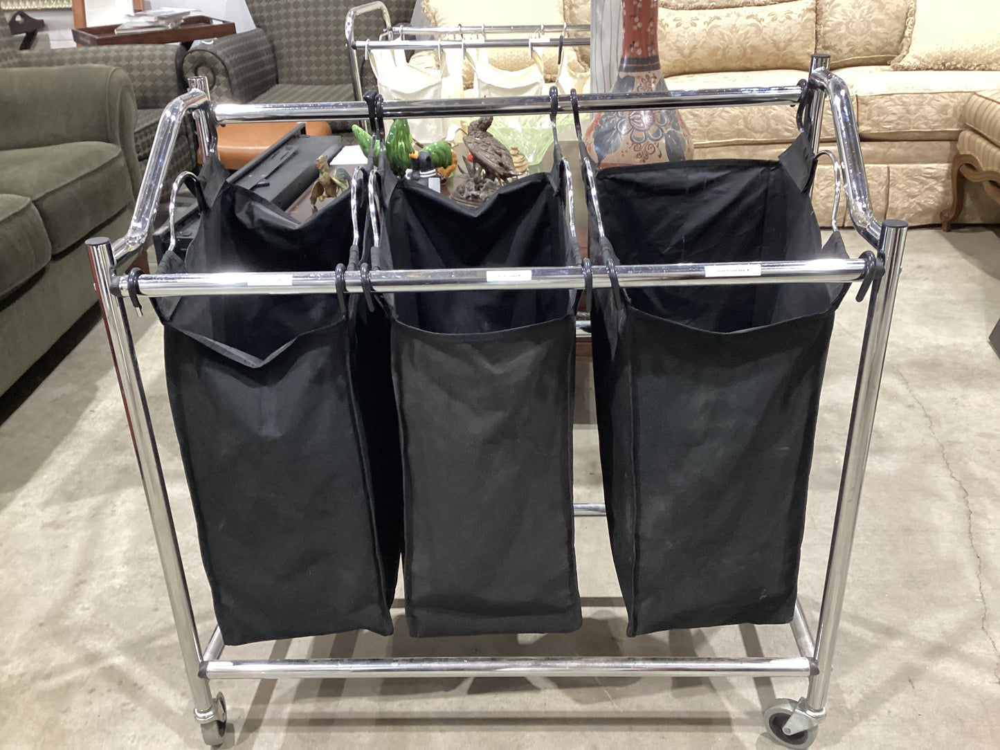 Laundry Sorter Cart with 3 Bags