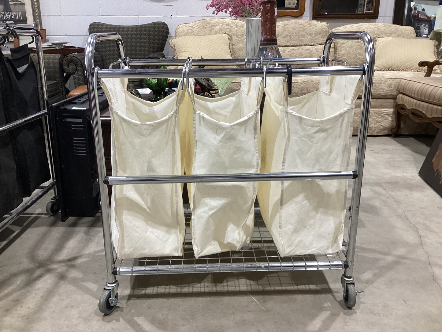 Rolling Laundry Sorter Cart