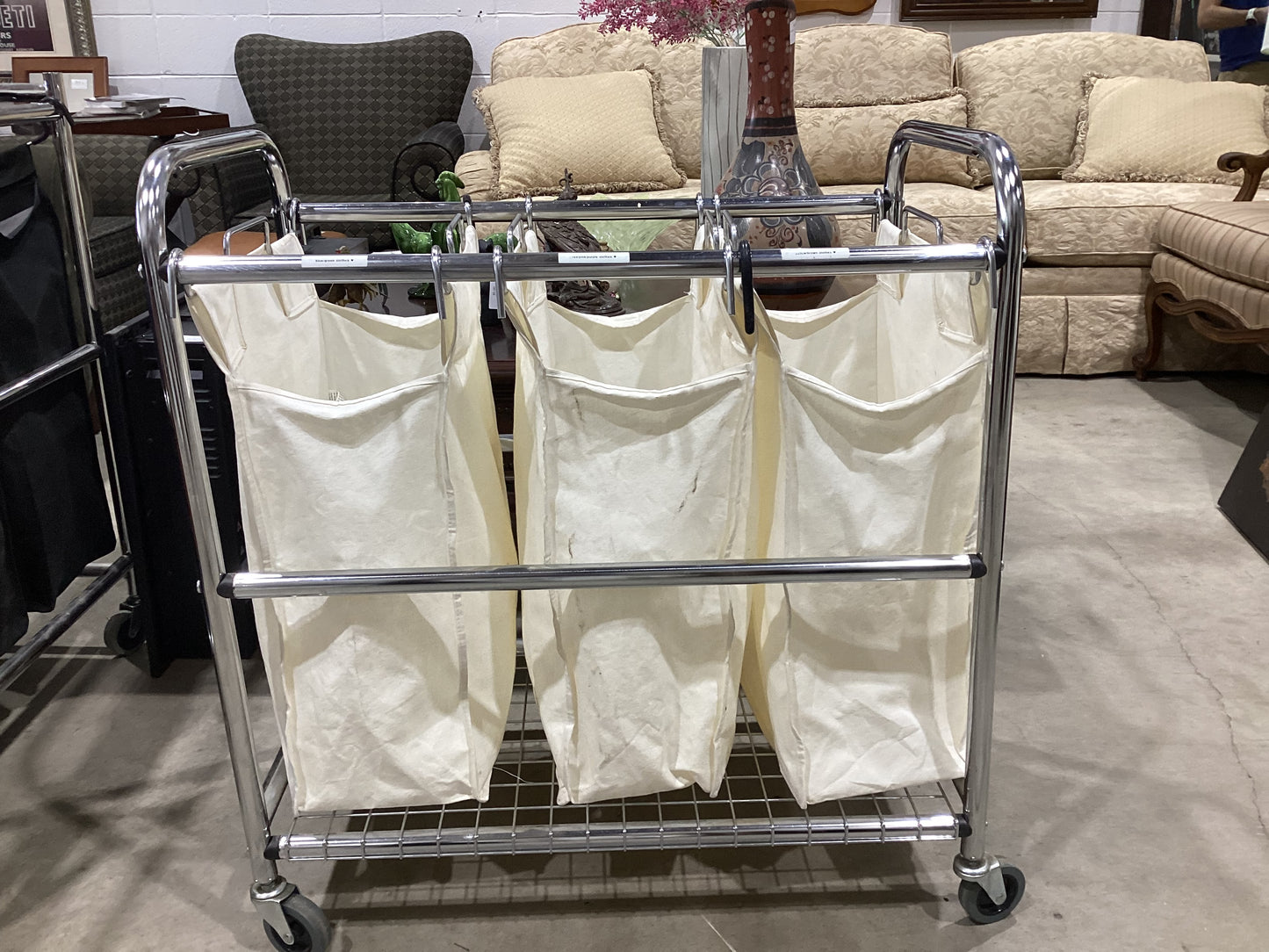 Rolling Laundry Sorter Cart