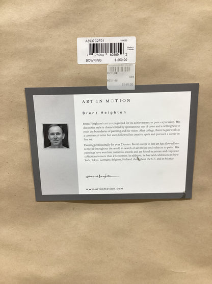 Brent Heighton 'Bowring' Cafe Scene Print