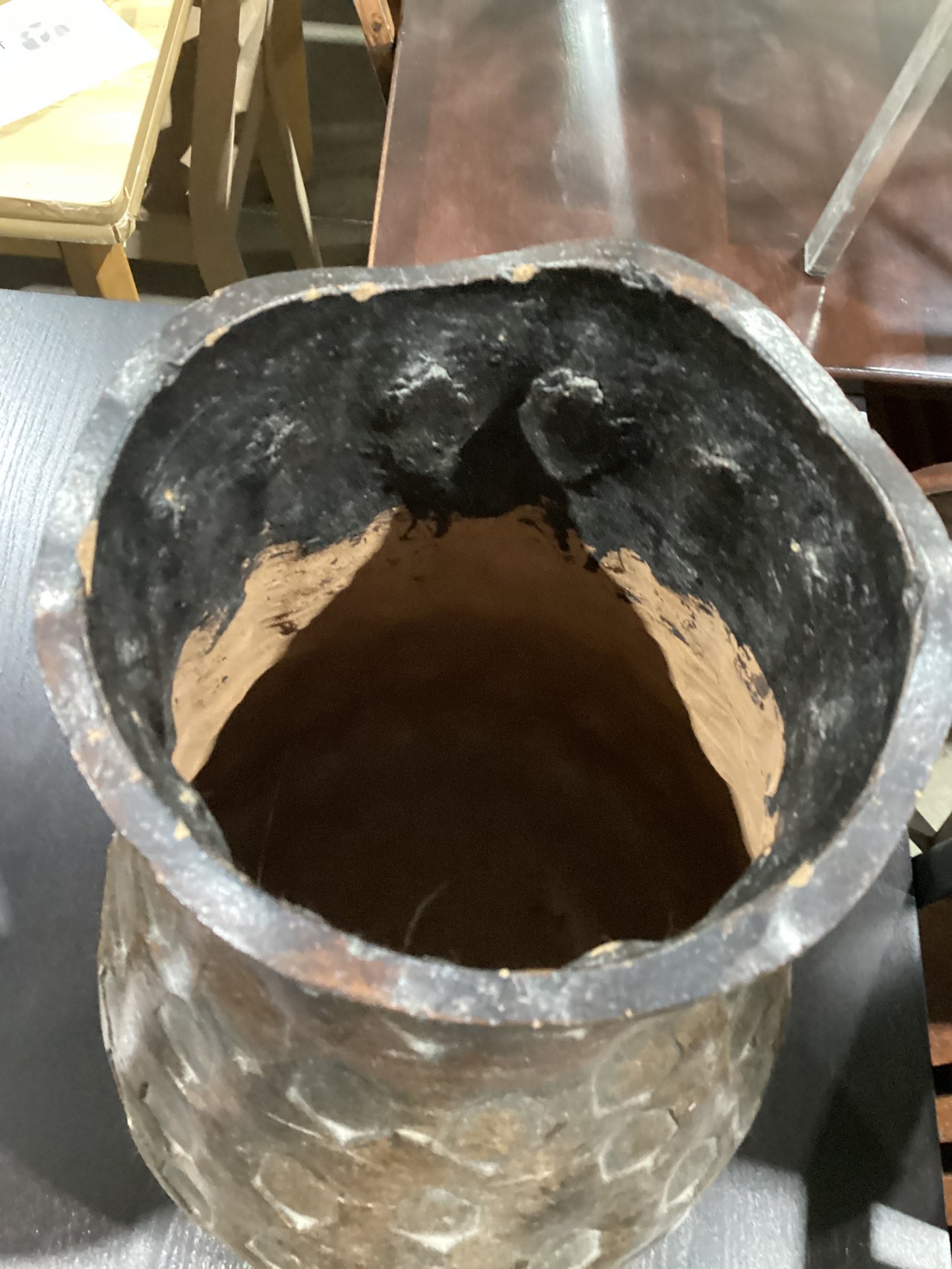 Rustic Brown Decorative Vase
