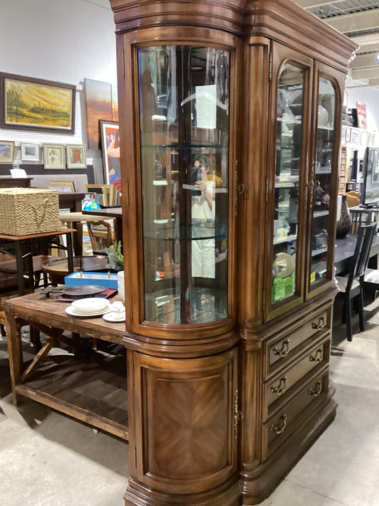 Wooden China Cabinet