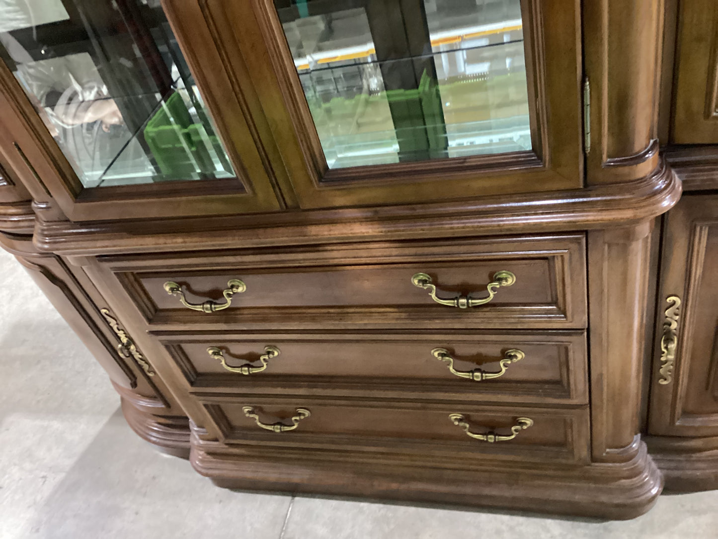 Wooden China Cabinet