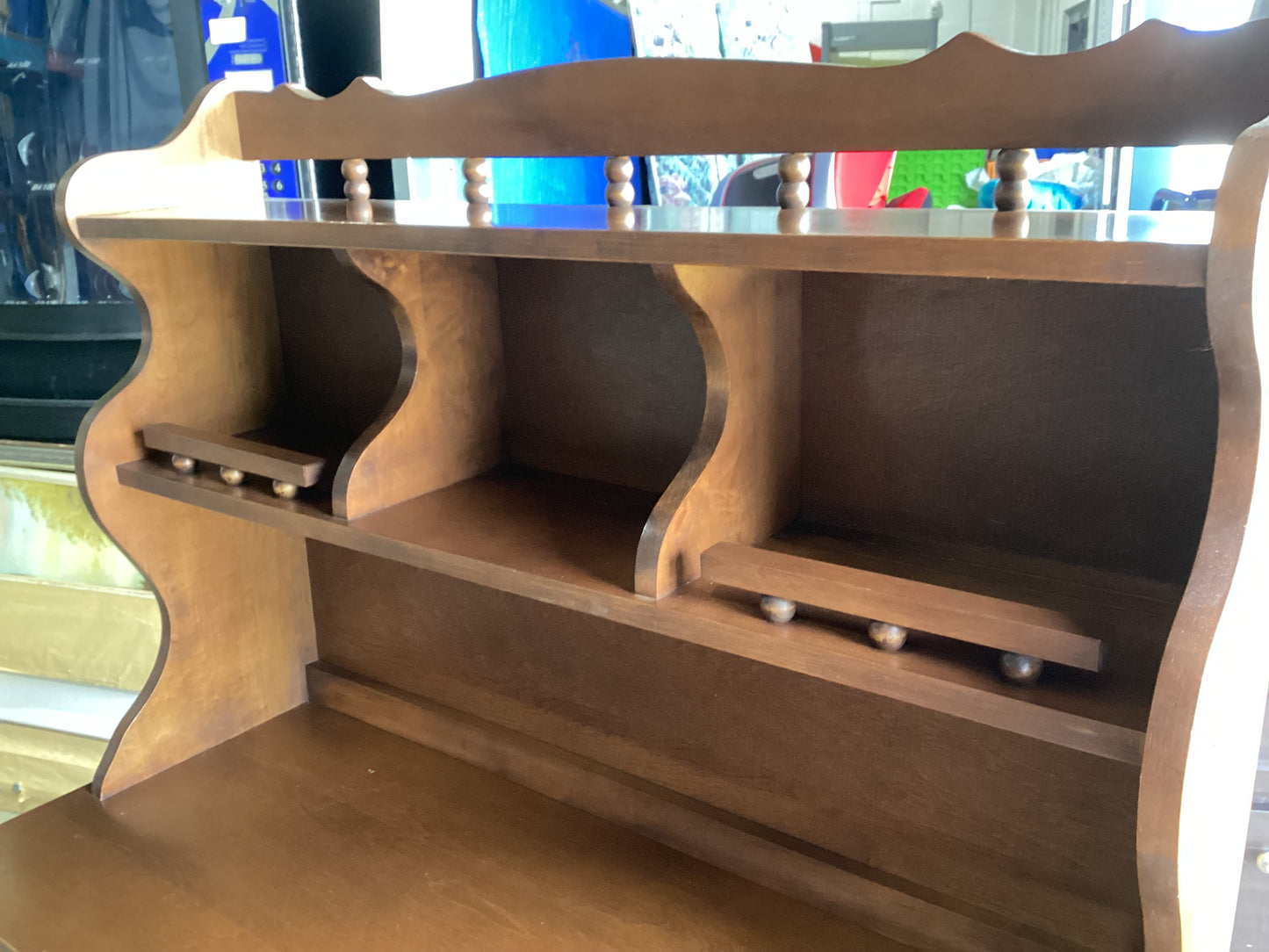 Wooden Hutch with Drawers