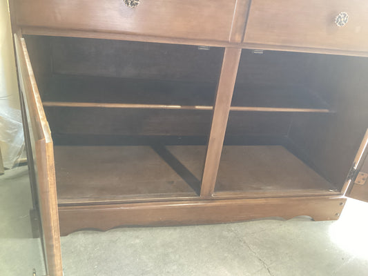 Wooden Hutch with Drawers