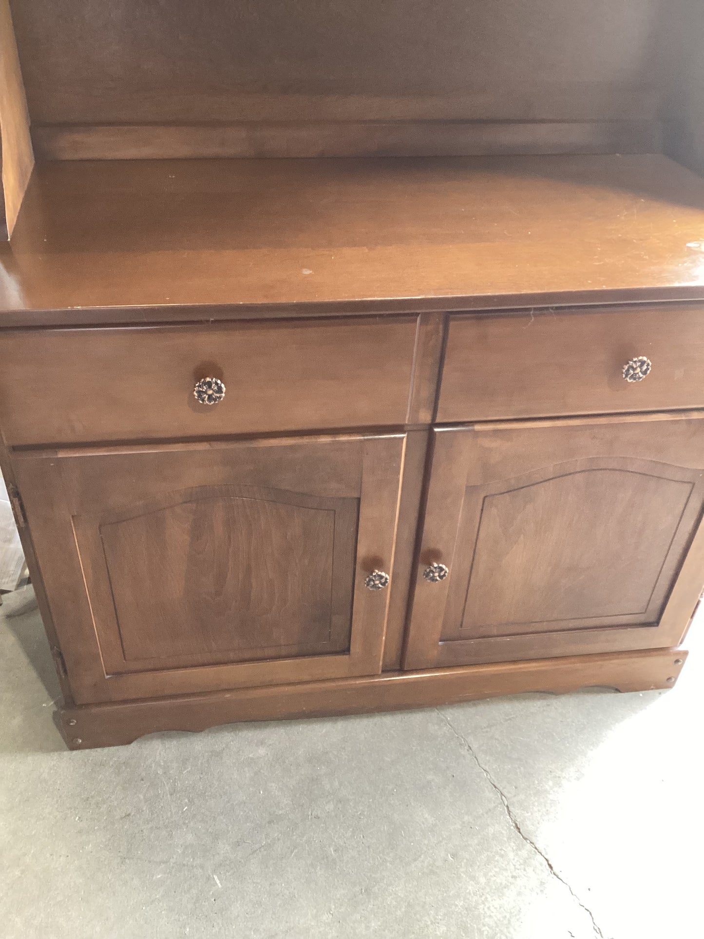 Wooden Hutch with Drawers