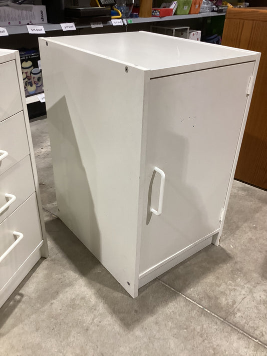 White Storage Cabinet