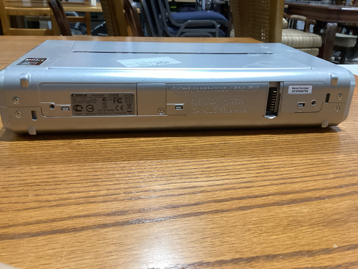 Canon PIXMA iP100 Portable Printer