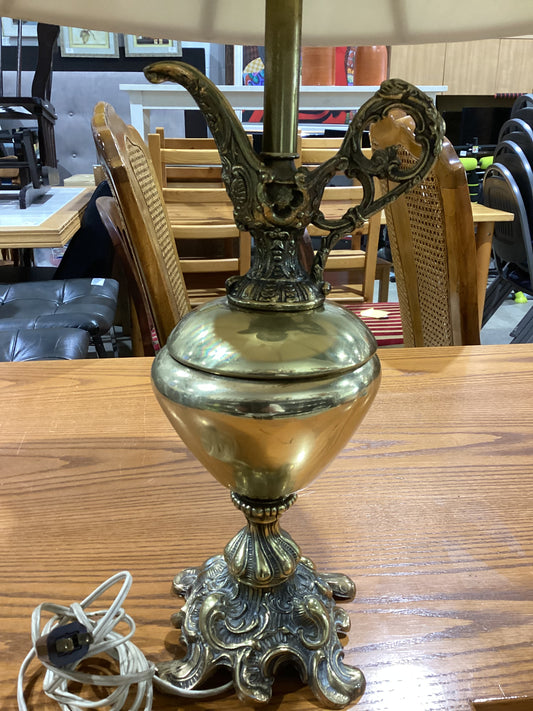 Vintage Brass Table Lamp