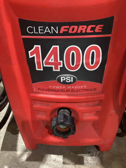 Clean Force 1400 PSI Power Washer