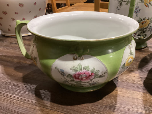 Vintage Ceramic Wash Basin, Pitcher, and Bowl Set