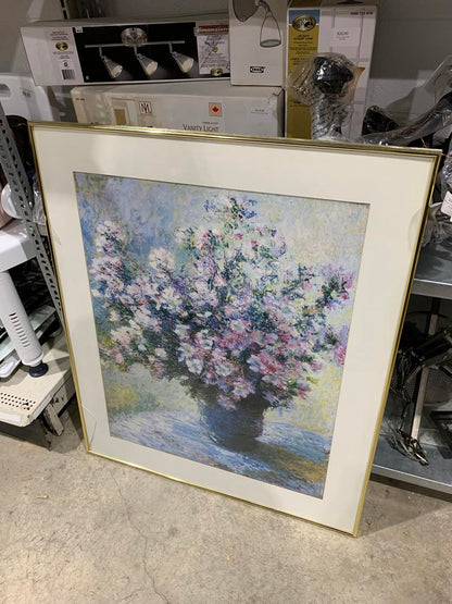 'Vase of Flowers' Monet Art Print