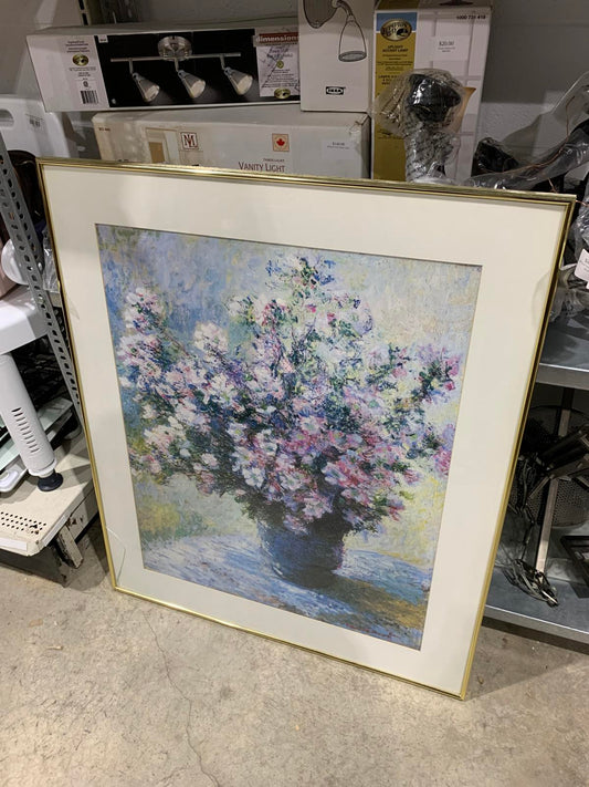 'Vase of Flowers' Monet Art Print