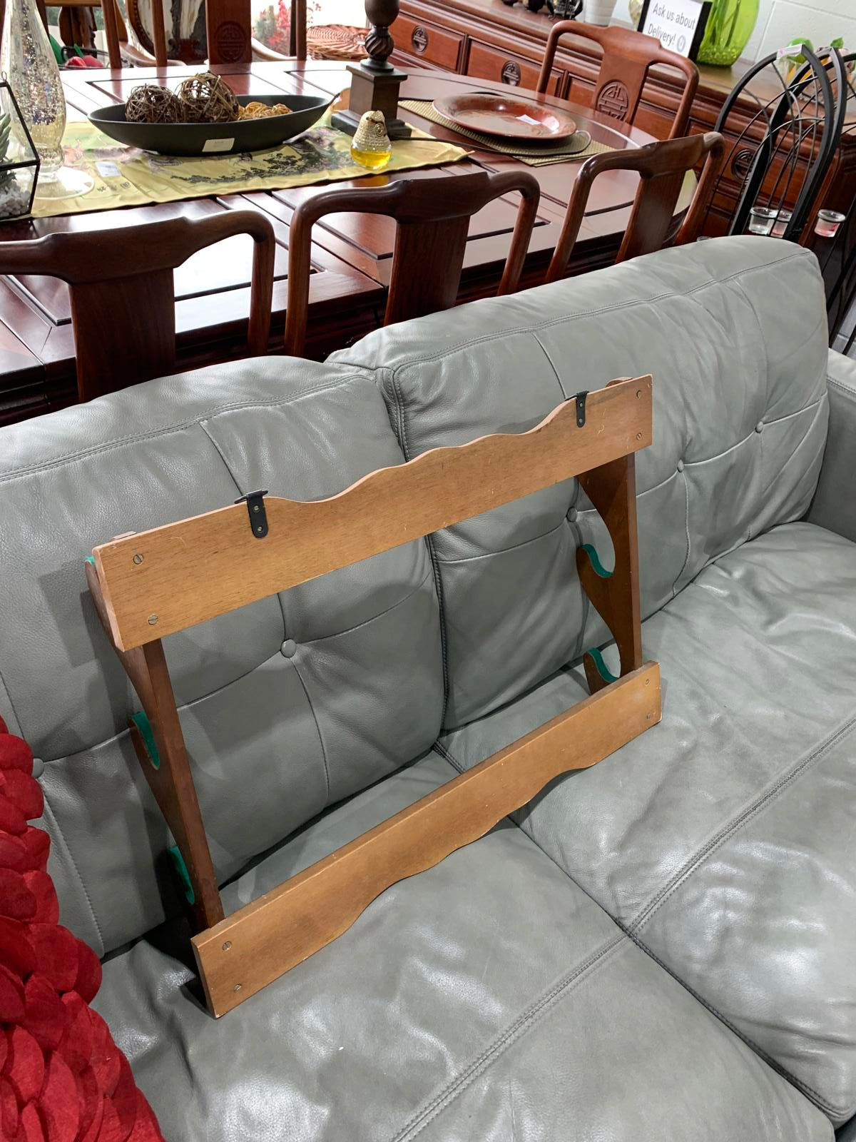 Wooden Pool Cue Holder