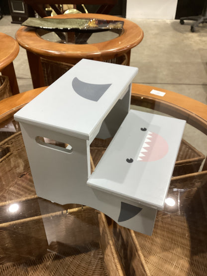 Shark Design Kids Step Stool