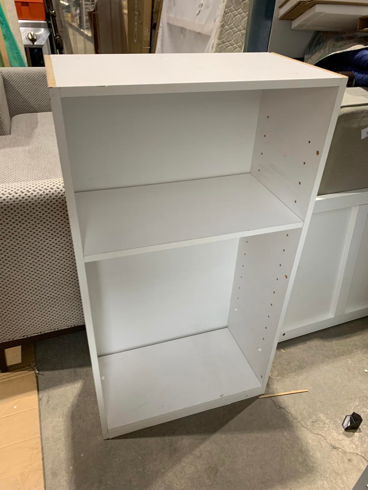 White Book Shelf Unit