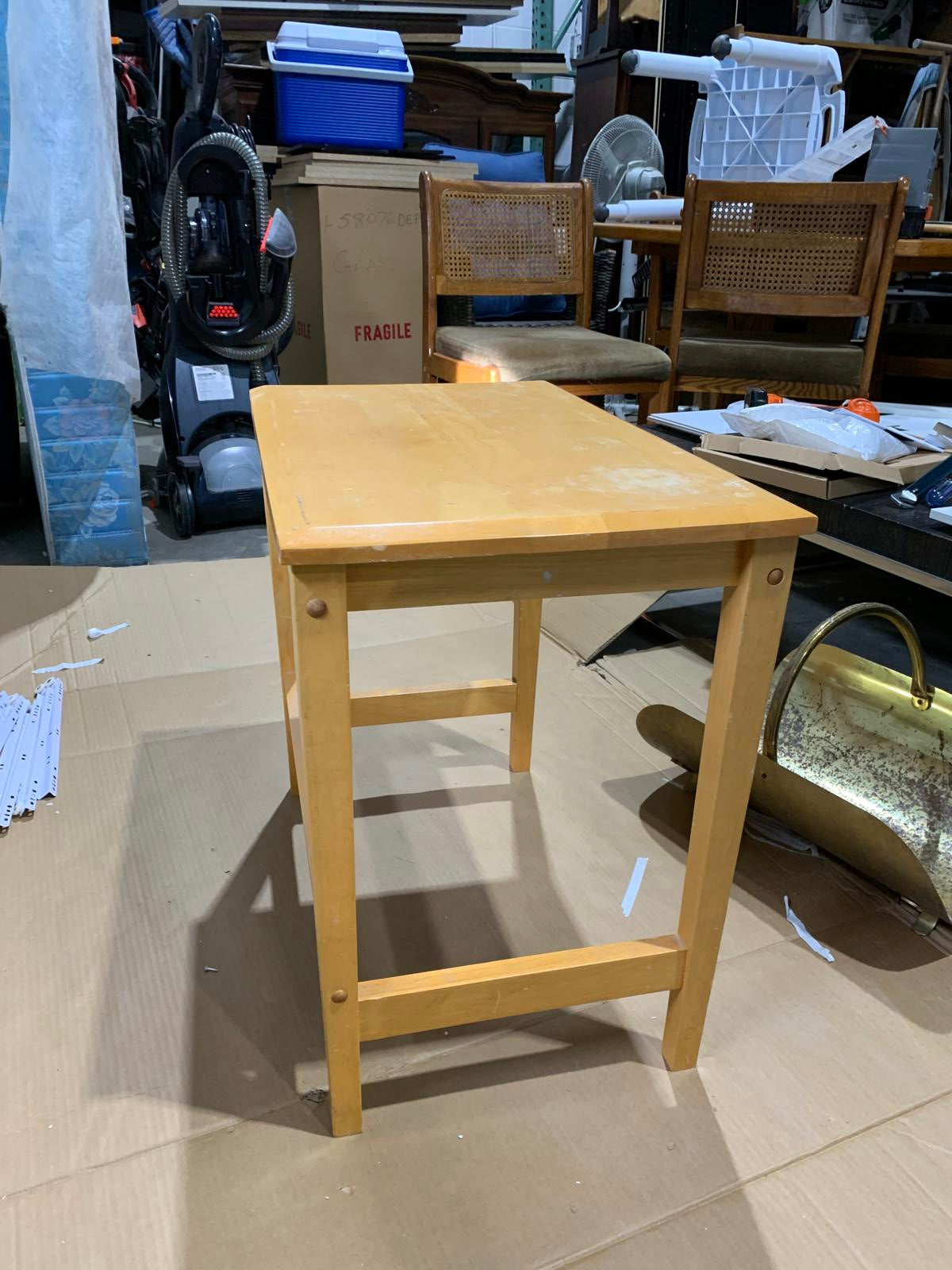 Small Light Wood Table