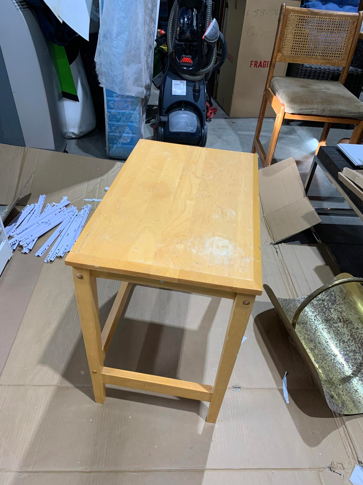 Small Light Wood Table