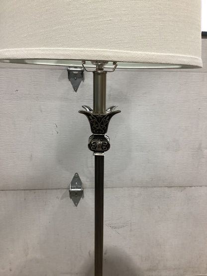 Floor Lamp with White Shade