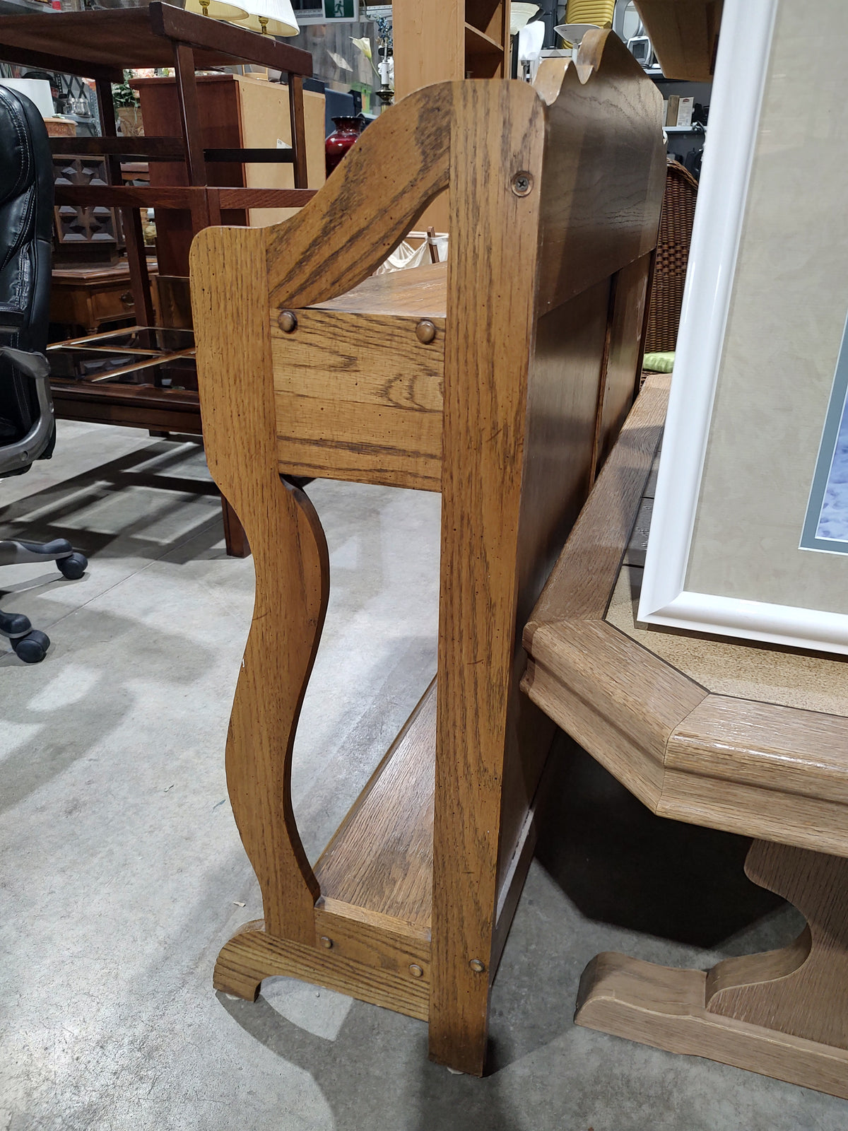 Oak Hall Table