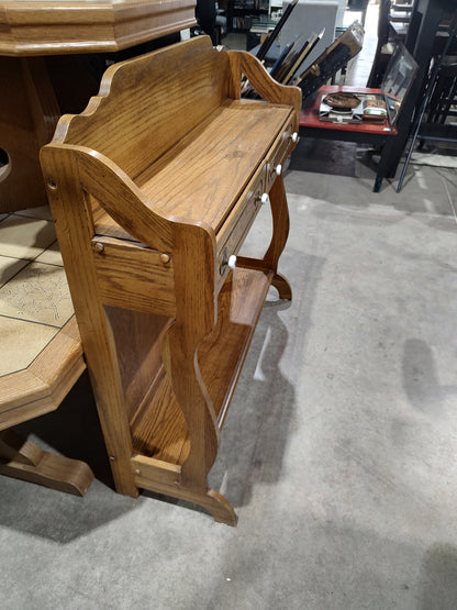 Oak Hall Table