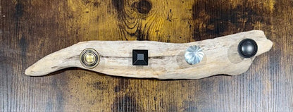 Rustic Driftwood Coat Rack