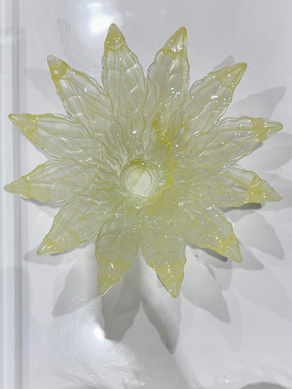 Flower Shaped Glass Bowl
