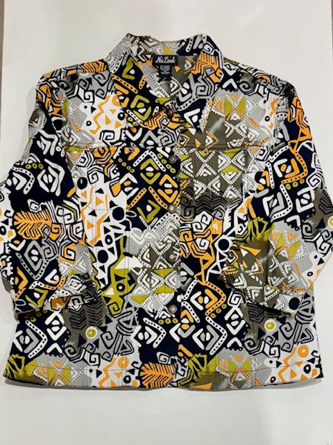 Multicolor Womens Jacket