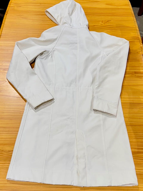 Lululemon White Rain Coat