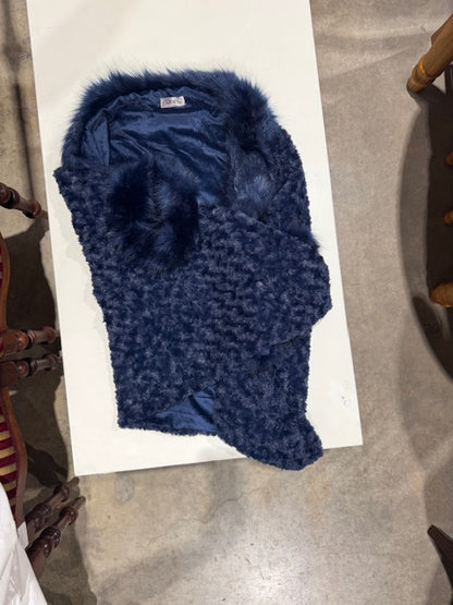 Blue Fashion Cape
