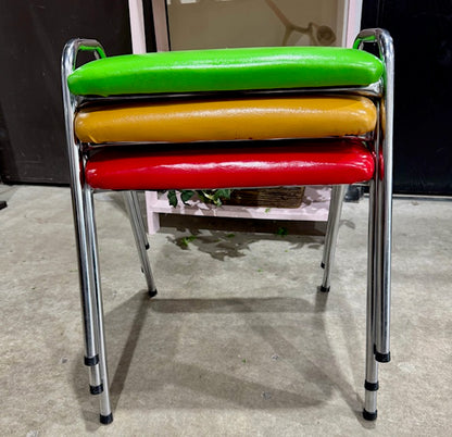 Vintage Stacking Stools