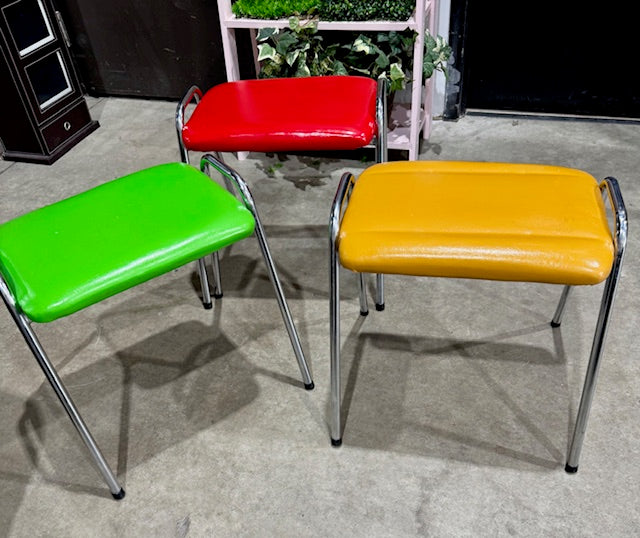 Vintage Stacking Stools