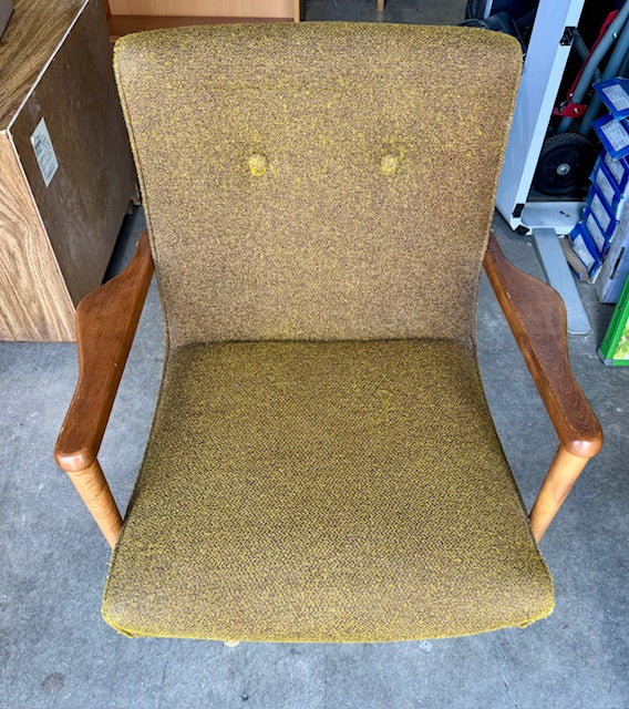 Vintage Office Fabric Chair