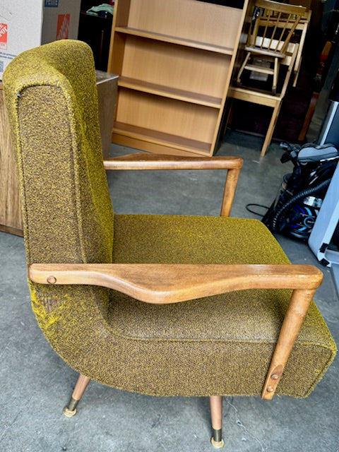 Vintage Office Fabric Chair