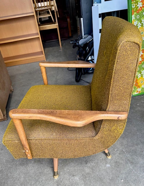 Vintage Office Fabric Chair