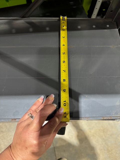 Grey Metal Shelving Unit