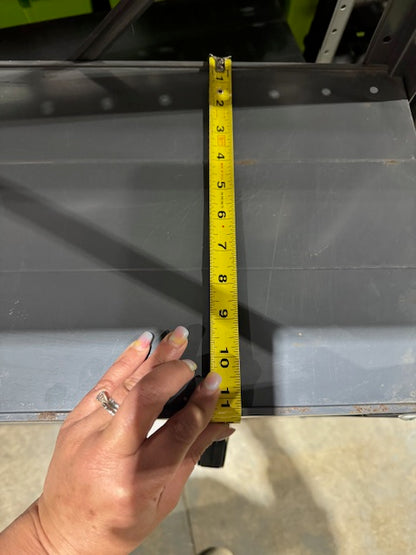 Grey Metal Shelving Unit