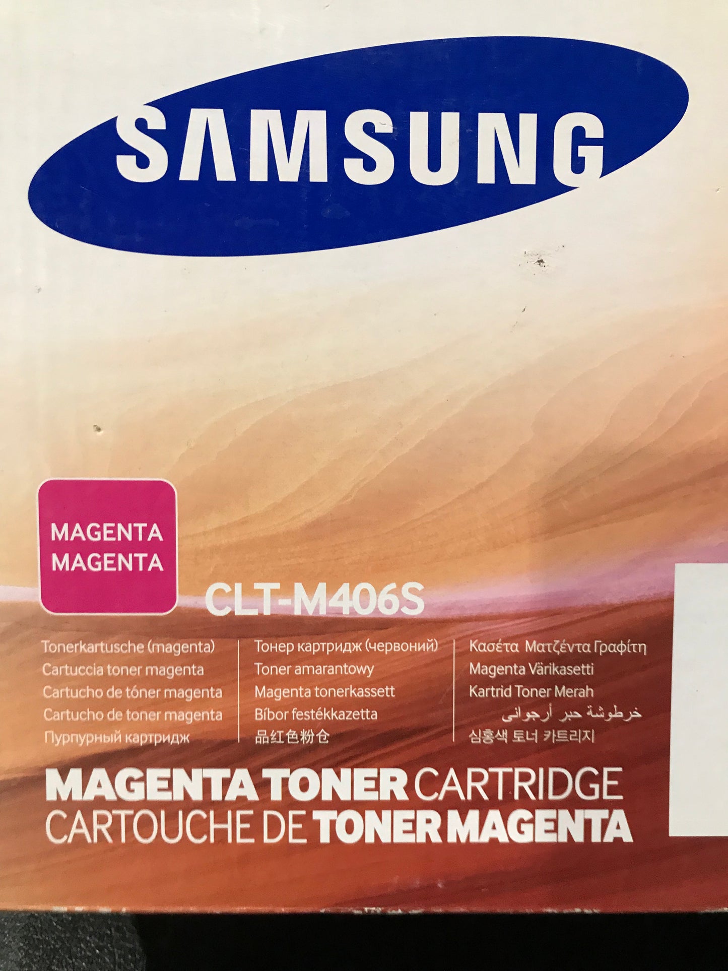 Samsung CLT-M406S Toner - Magenta