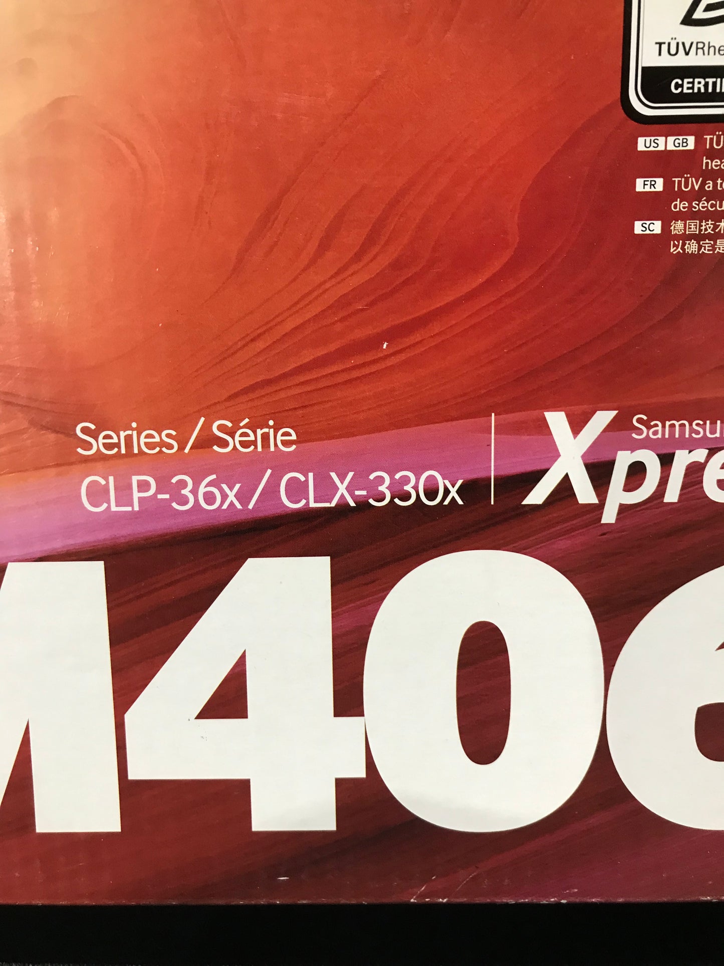 Samsung CLT-M406S Toner - Magenta