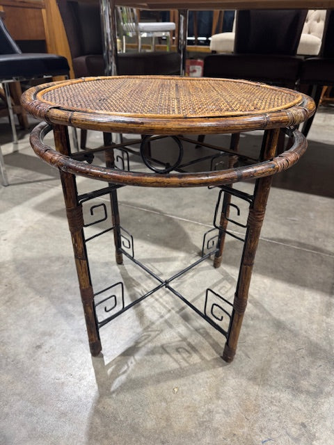 Wicker Accent Table