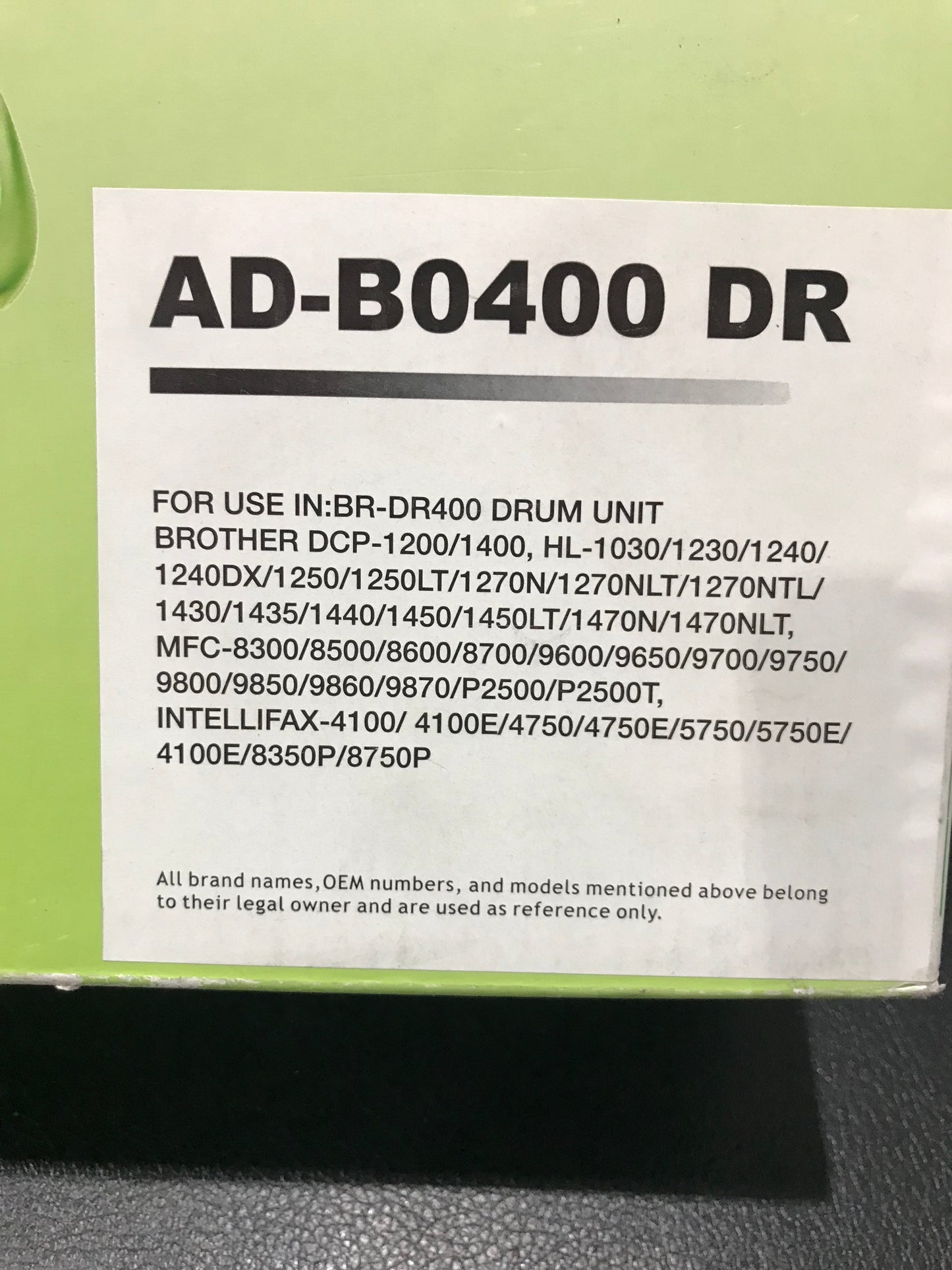 Brother AD-B0400 DR Printer Drum Unit (9505)